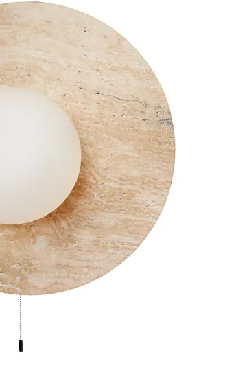 Kummer vegglampe 12 cm rund - Beige - Belysning - Innendørsbelysning & Lamper - Vegglampe