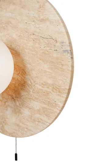 Kummer vegglampe 12 cm rund - Beige - Belysning - Innendørsbelysning & Lamper - Vegglampe