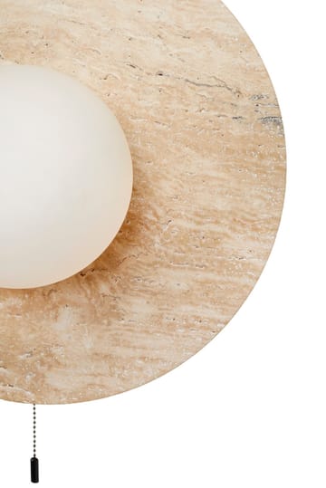 Kummer vegglampe 12 cm rund - Beige - Belysning - Innendørsbelysning & Lamper - Vegglampe