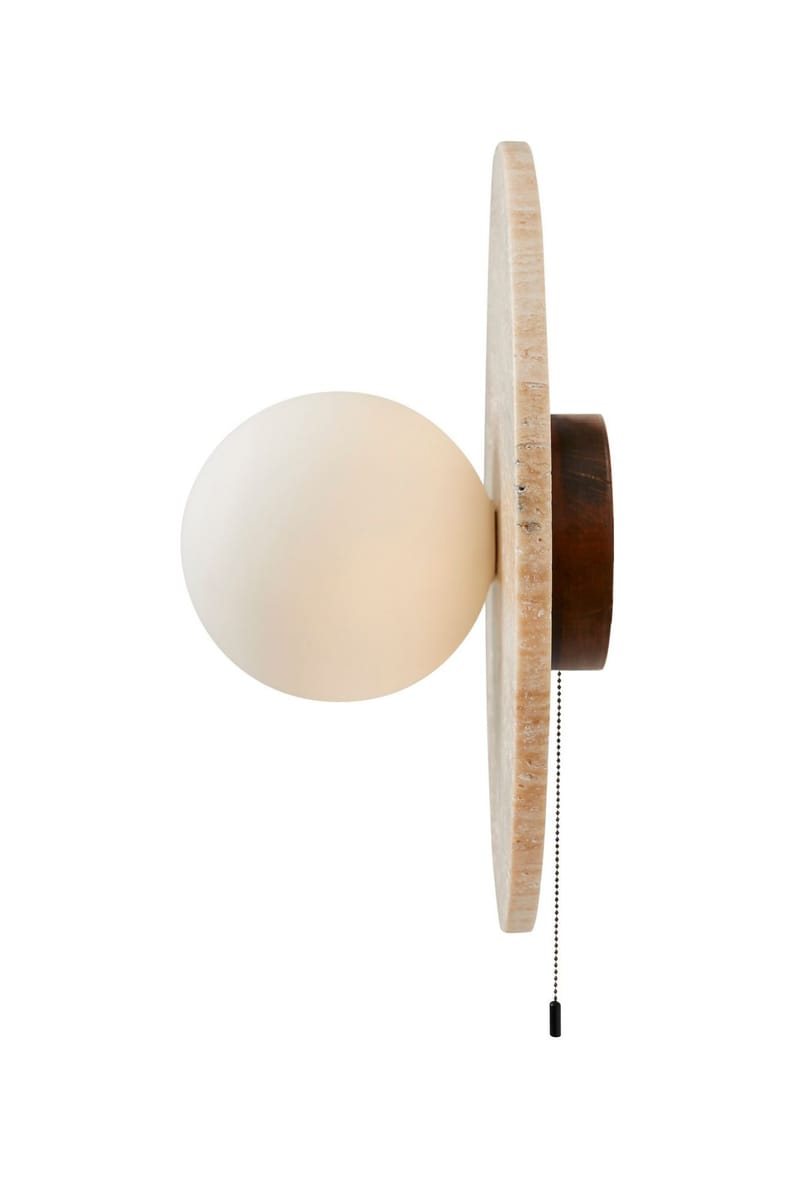 Kummer vegglampe 12 cm rund - Beige - Belysning - Innendørsbelysning & Lamper - Vegglampe