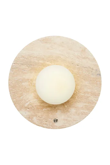 Kummer vegglampe 12 cm rund - Beige - Belysning - Innendørsbelysning & Lamper - Vegglampe