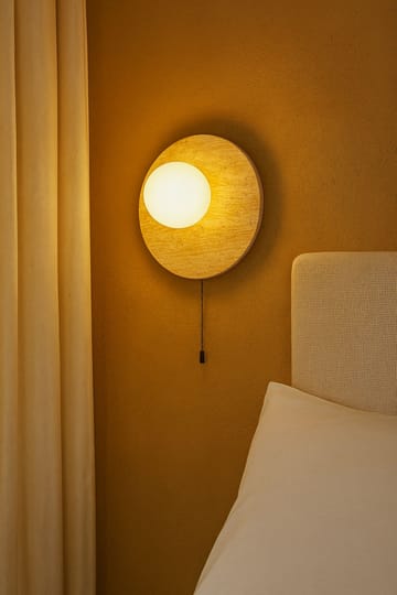 Kummer vegglampe 12 cm rund - Beige - Belysning - Innendørsbelysning & Lamper - Vegglampe