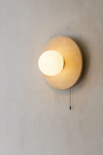 Kummer vegglampe 12 cm rund - Beige - Belysning - Innendørsbelysning & Lamper - Vegglampe