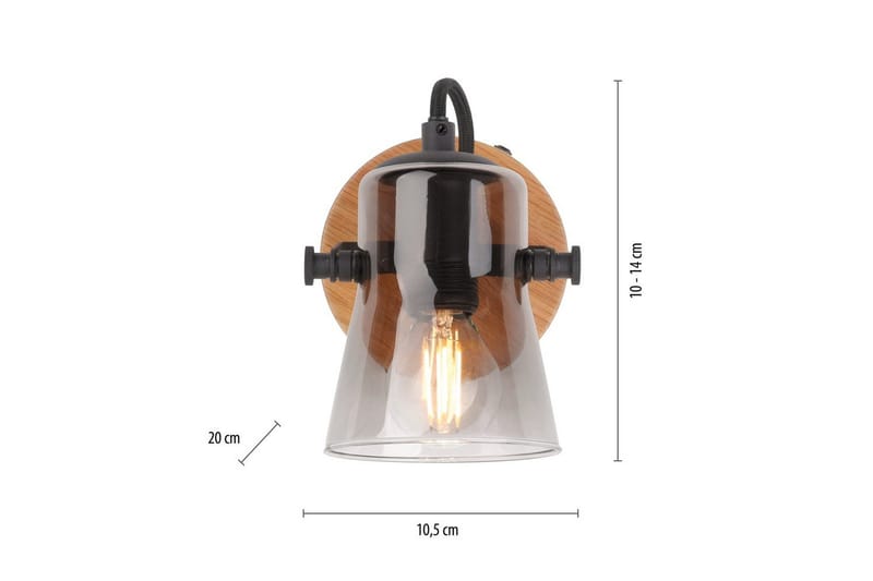 Langström Just Light Vegg-/Taklampe - Belysning - Innendørsbelysning & Lamper - Vegglampe
