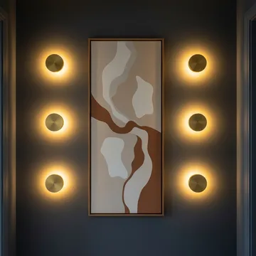 Loomba vegglampe 12 cm rund - Antikk - Belysning - Innendørsbelysning & Lamper - Vegglampe