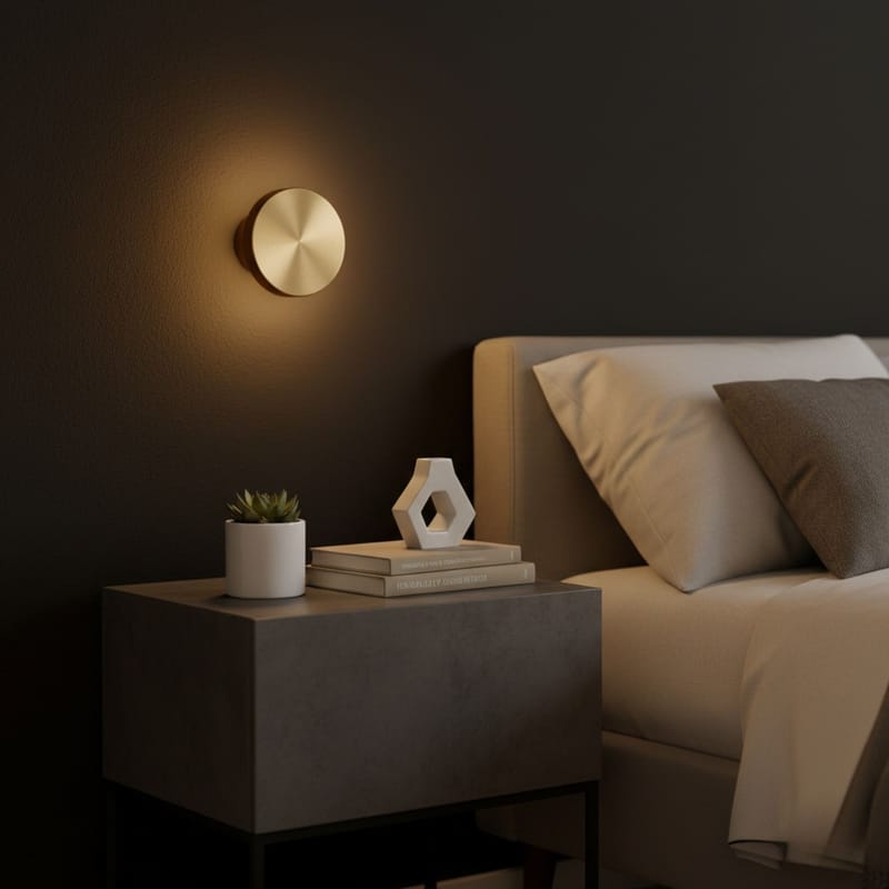 Loomba vegglampe 12 cm rund - Antikk - Belysning - Innendørsbelysning & Lamper - Vegglampe