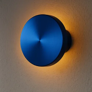 Loomba vegglampe 12 cm rund - Blå - Belysning - Innendørsbelysning & Lamper - Vegglampe