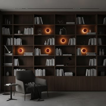 Loomba vegglampe 12 cm rund - Rød - Belysning - Innendørsbelysning & Lamper - Vegglampe