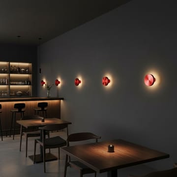 Loomba vegglampe 15 cm rund - Rød - Belysning - Innendørsbelysning & Lamper - Vegglampe