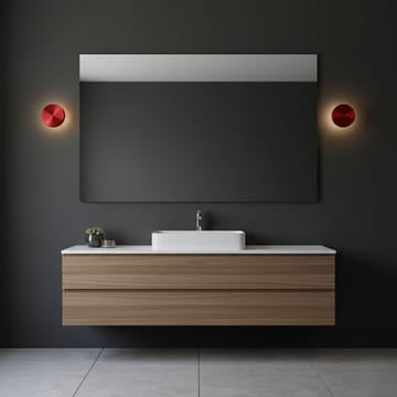 Loomba vegglampe 15 cm rund - Rød - Belysning - Innendørsbelysning & Lamper - Vegglampe