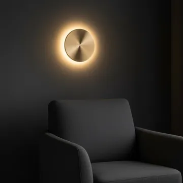 Loomba vegglampe 20 cm rund - Antikk - Belysning - Innendørsbelysning & Lamper - Vegglampe
