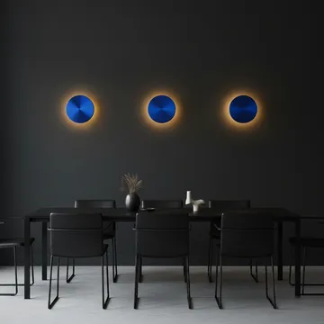 Loomba vegglampe 20 cm rund - Blå - Belysning - Innendørsbelysning & Lamper - Vegglampe