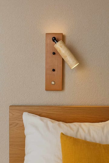 Orvyn vegglampe 13 cm - Beige Eik - Belysning - Innendørsbelysning & Lamper - Vegglampe