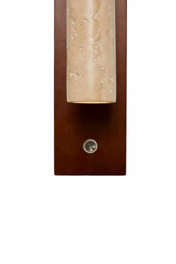 Orvyn vegglampe 13 cm - Beige Valnøtt - Belysning - Innendørsbelysning & Lamper - Vegglampe