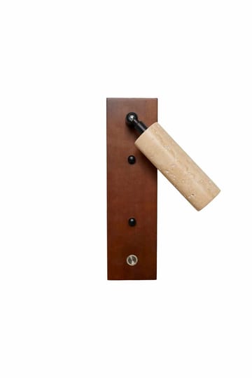 Orvyn vegglampe 13 cm - Beige Valnøtt - Belysning - Innendørsbelysning & Lamper - Vegglampe