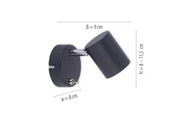 Tarik Just Light Vegglampe - Belysning - Innendørsbelysning & Lamper - Vegglampe