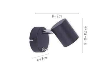 Tarik Just Light Vegglampe - Belysning - Innendørsbelysning & Lamper - Vegglampe