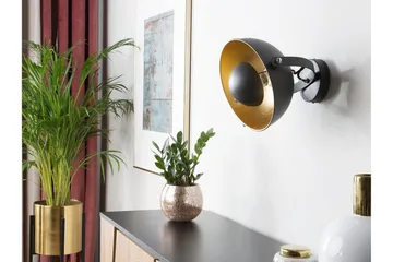 Thames Ii Vegglampe 26 cm - Svart - Belysning - Innendørsbelysning & Lamper - Vegglampe - Veggarmatur