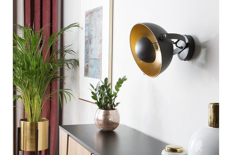 Thames Ii Vegglampe 26 cm - Svart - Belysning - Innendørsbelysning & Lamper - Vegglampe - Veggarmatur