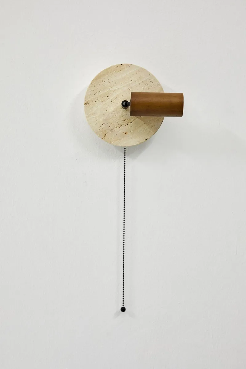 Tharosel vegglampe 21 cm - Beige Eik - Belysning - Innendørsbelysning & Lamper - Vegglampe