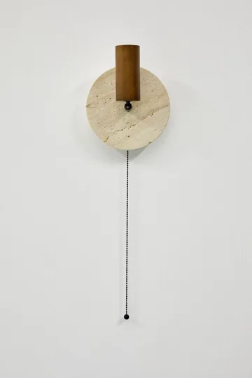 Tharosel vegglampe 21 cm - Beige Eik - Belysning - Innendørsbelysning & Lamper - Vegglampe