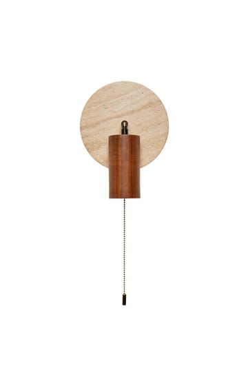 Tharosel vegglampe 21 cm - Beige Valnøtt - Belysning - Innendørsbelysning & Lamper - Vegglampe