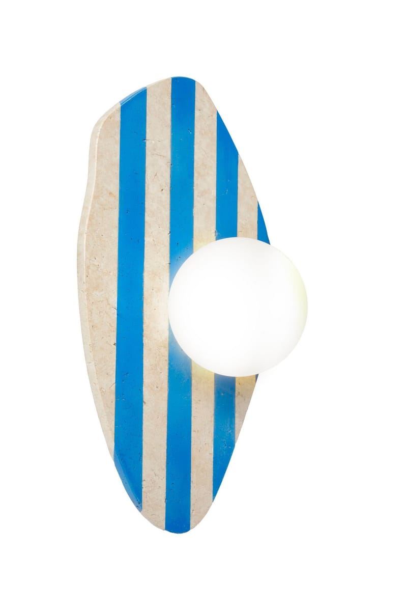 Thyrosel vegglampe 10 cm - Beige, Hvit, Blå - Belysning - Innendørsbelysning & Lamper - Vegglampe