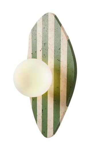 Thyrosel vegglampe 10 cm - Beige, Hvit, Grønn - Belysning - Innendørsbelysning & Lamper - Vegglampe