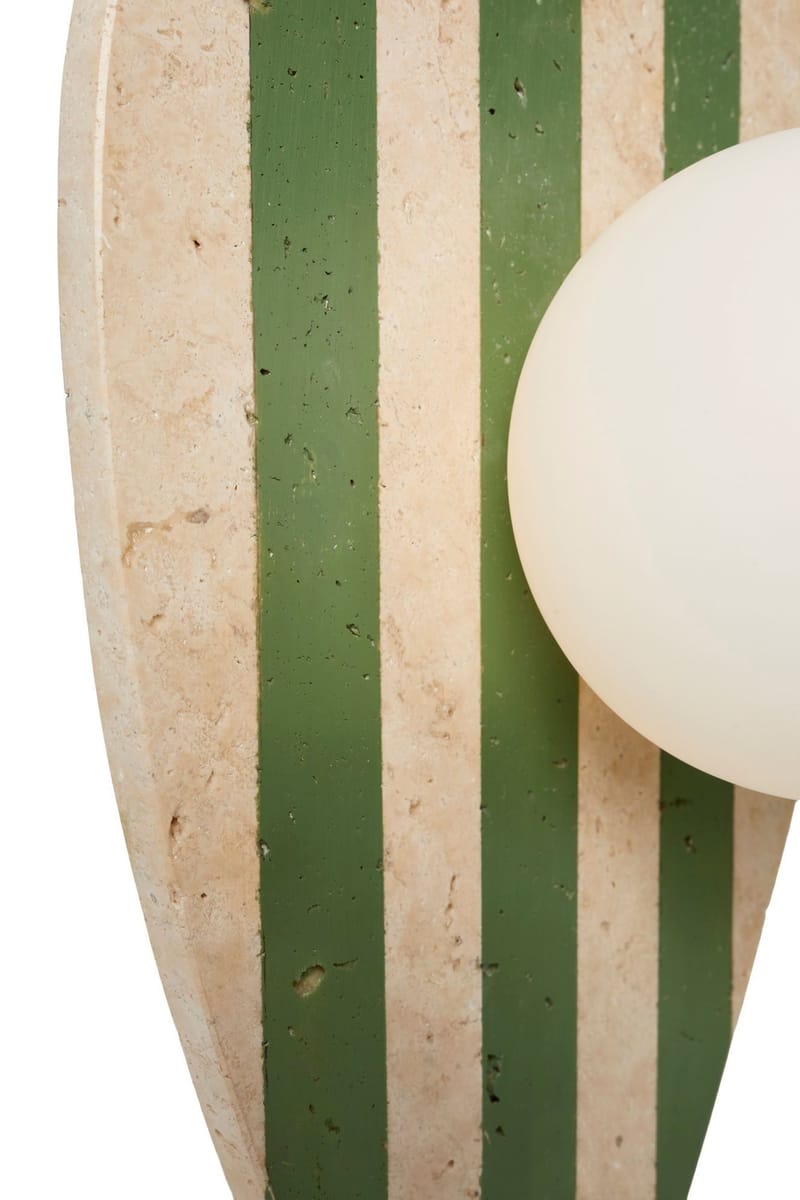 Thyrosel vegglampe 10 cm - Beige, Hvit, Grønn - Belysning - Innendørsbelysning & Lamper - Vegglampe