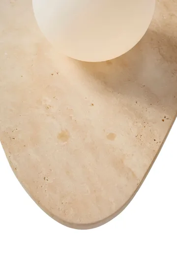 Thyrosel vegglampe 10 cm - Beige og Hvit - Belysning - Innendørsbelysning & Lamper - Vegglampe