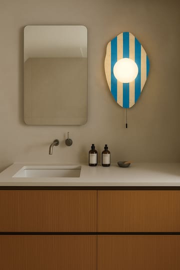 Torlic vegglampe 10 cm - Beige, Hvit, Blå - Belysning - Innendørsbelysning & Lamper - Vegglampe