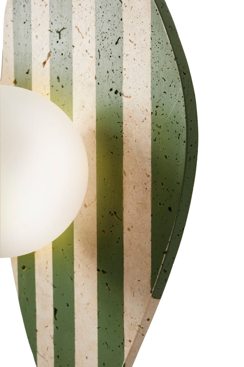 Torlic vegglampe 10 cm - Beige, Hvit, Grønn - Belysning - Innendørsbelysning & Lamper - Vegglampe