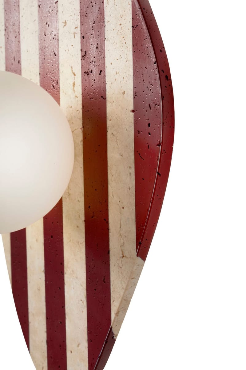 Torlic vegglampe 10 cm - Beige, Hvit, Rød - Belysning - Innendørsbelysning & Lamper - Vegglampe