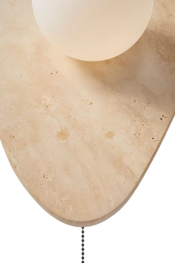 Torlic vegglampe 10 cm - Beige og Hvit - Belysning - Innendørsbelysning & Lamper - Vegglampe