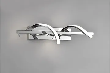 Trio Lighting Isabel LED Vegglampe Krom 4000K - Belysning - Innendørsbelysning & Lamper - Vegglampe