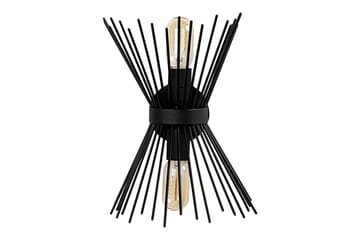 Vegg lampe Afroz Svart - Svart - Belysning - Innendørsbelysning & Lamper - Vegglampe