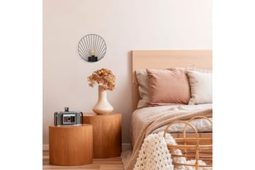 Vegg lampe Braneth Svart - Svart - Belysning - Innendørsbelysning & Lamper - Vegglampe