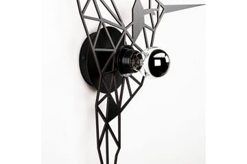 Vegg lampe Brilo Bird Svart - Svart - Belysning - Innendørsbelysning & Lamper - Vegglampe