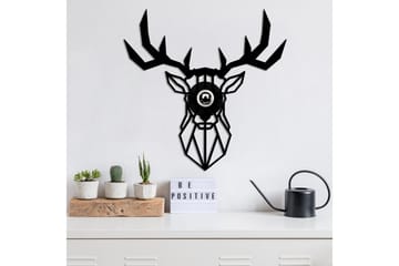 Vegg lampe Brilo Deer Svart - Svart - Belysning - Innendørsbelysning & Lamper - Vegglampe