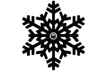 Vegg lampe Brilo Snow Svart - Svart - Belysning - Innendørsbelysning & Lamper - Vegglampe