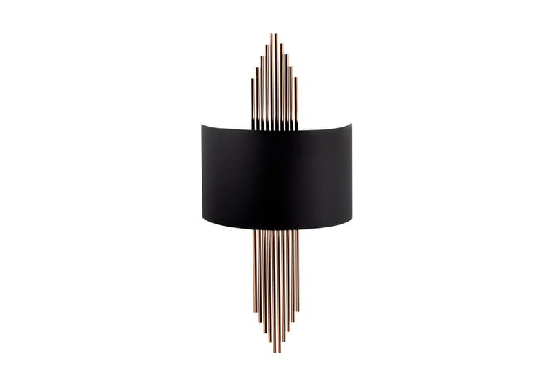 Vegg lampe Grelon Svart / Kobber - Svart / Kobber - Belysning - Innendørsbelysning & Lamper - Vegglampe