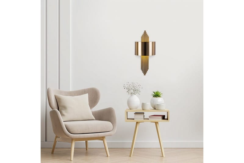 Vegg lampe Grelon Vintage Gull - Vintage Gull - Belysning - Innendørsbelysning & Lamper - Vegglampe