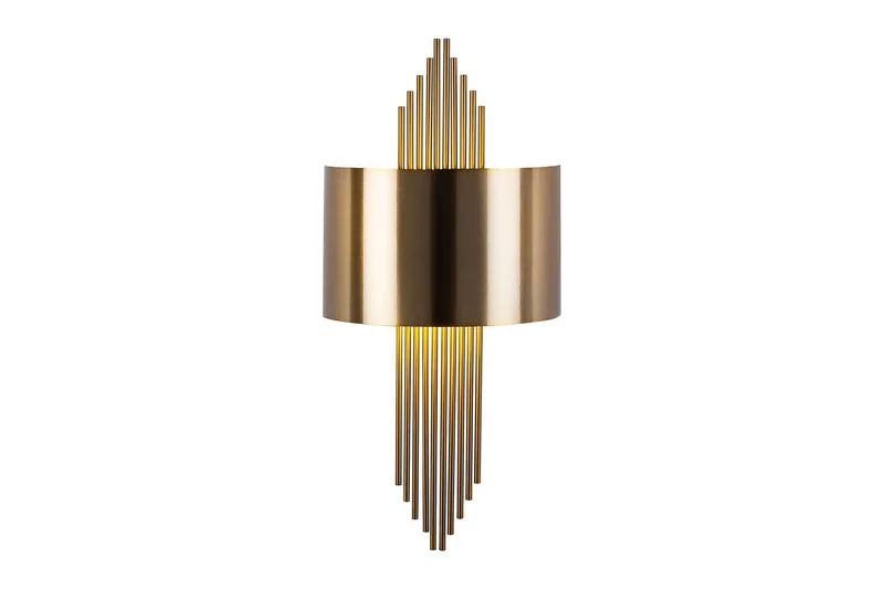 Vegg lampe Grelon Vintage Gull, Vintage Gull