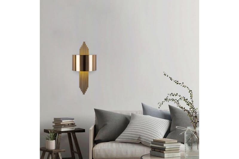 Vegg lampe Grelon Vintage Gull - Vintage Gull - Belysning - Innendørsbelysning & Lamper - Vegglampe