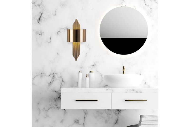 Vegg lampe Grelon Vintage Gull - Vintage Gull - Belysning - Innendørsbelysning & Lamper - Vegglampe