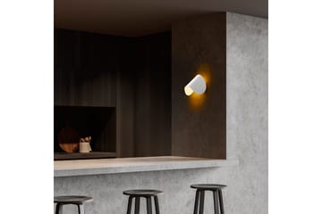 Vegg lampe Koeia Chrome - Hvit - Belysning - Innendørsbelysning & Lamper - Vegglampe