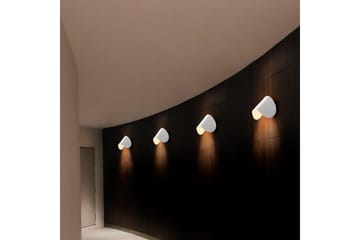 Vegg lampe Koeia Chrome - Hvit - Belysning - Innendørsbelysning & Lamper - Vegglampe