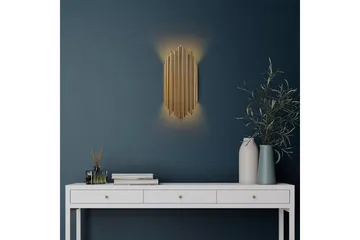Vegg lampe Mahima Gull - Gull - Belysning - Innendørsbelysning & Lamper - Vegglampe