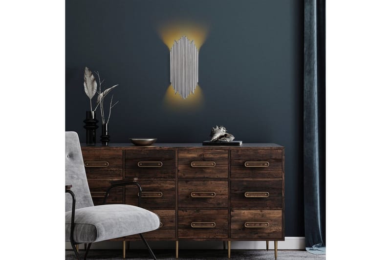 Vegg lampe Mahima Krom - Krom - Belysning - Innendørsbelysning & Lamper - Vegglampe