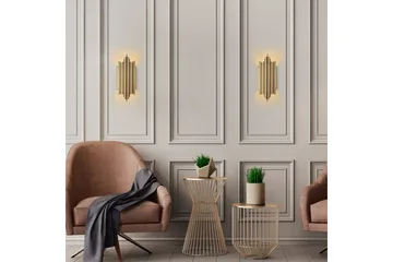 Vegg lampe Raoji Gull - Gull - Belysning - Innendørsbelysning & Lamper - Vegglampe